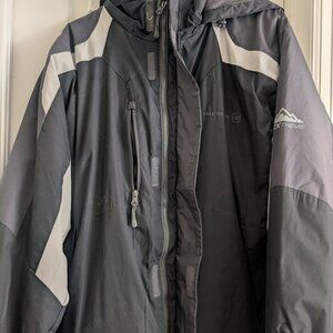 Men's Free Country Winter Jacket w/Hood-Size Medium